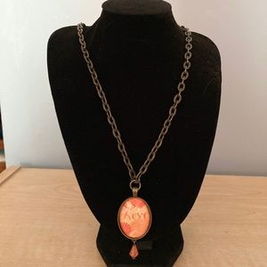 Beautiful Soul by Sharyn Sowell Domed Necklace